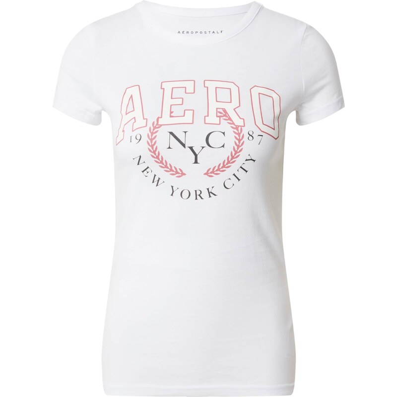 AÉROPOSTALE Tričko červená / černá / bílá 109496158