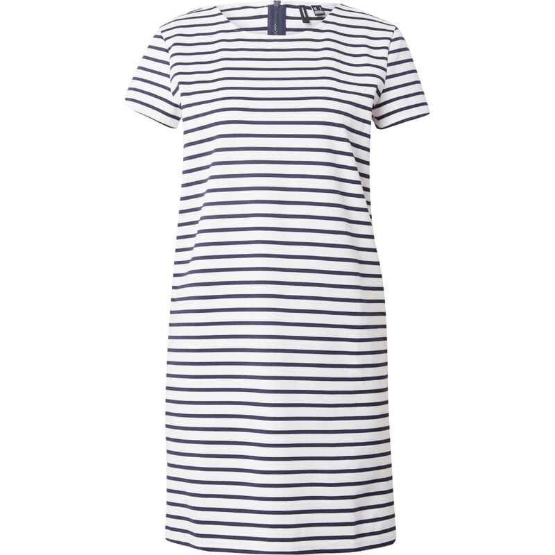 VERO MODA Šaty VMAbby marine modrá / bílá 98596578