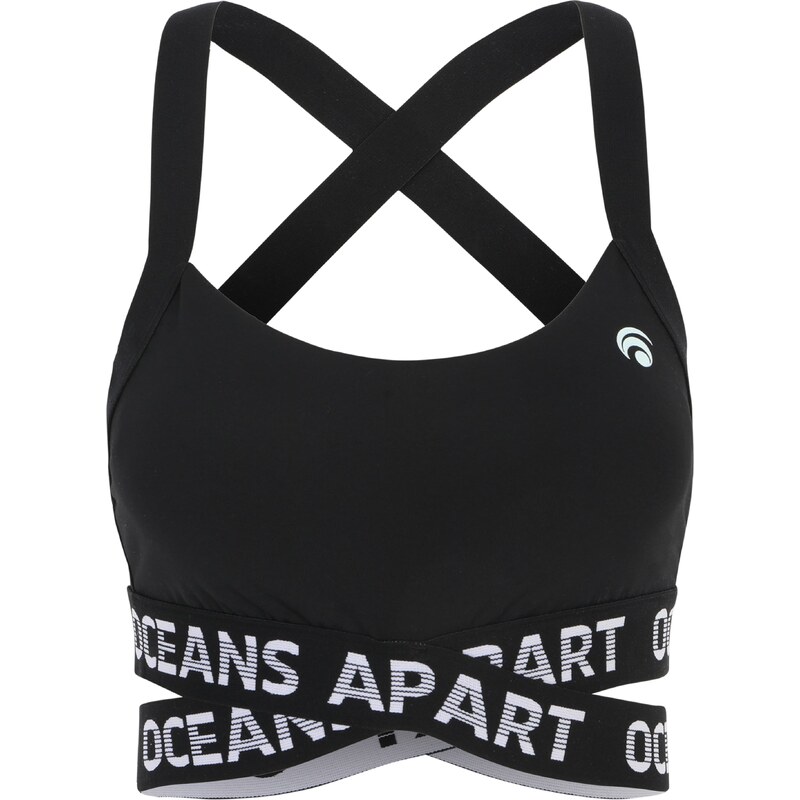 OCEANSAPART Sportovní podprsenka Beauty černá / bílá 108603301