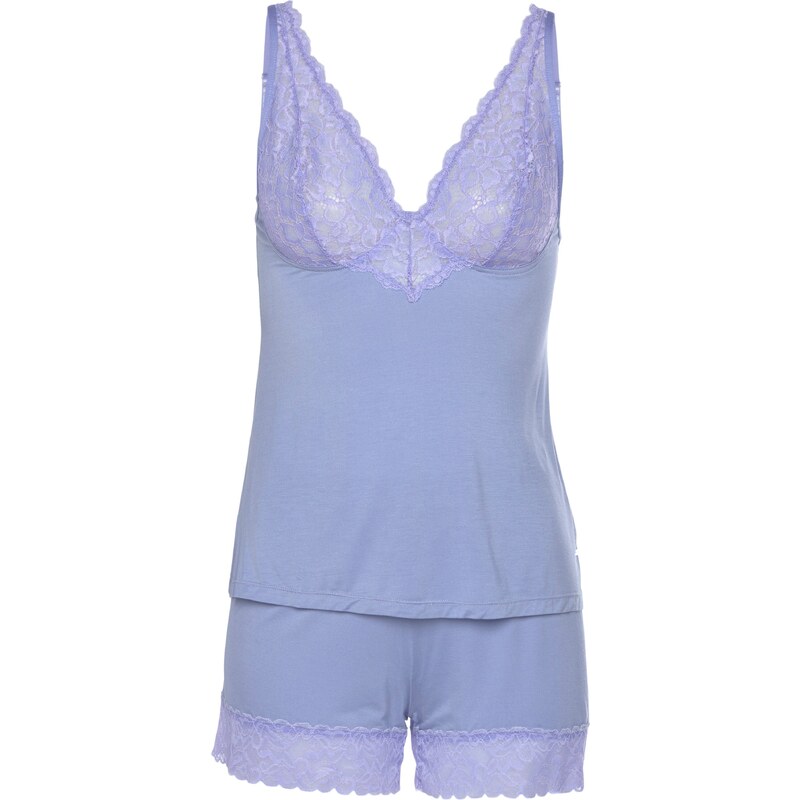LASCANA Pyžamo Summer Lace fialová 97981901
