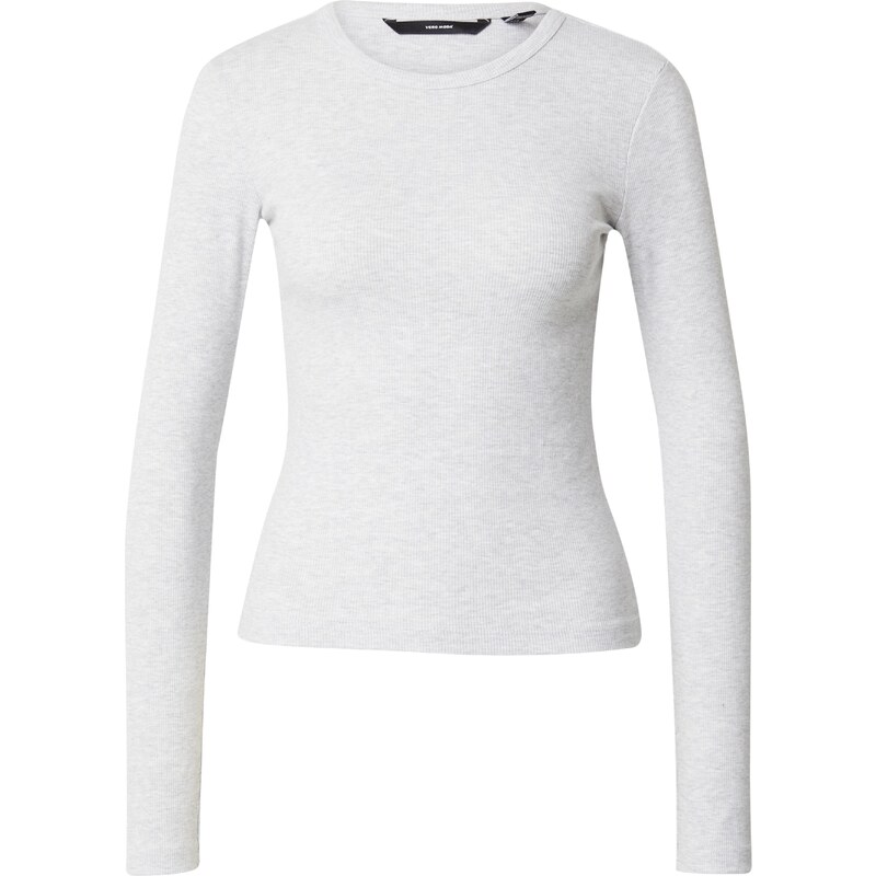 VERO MODA Tričko VMChloe světle šedá