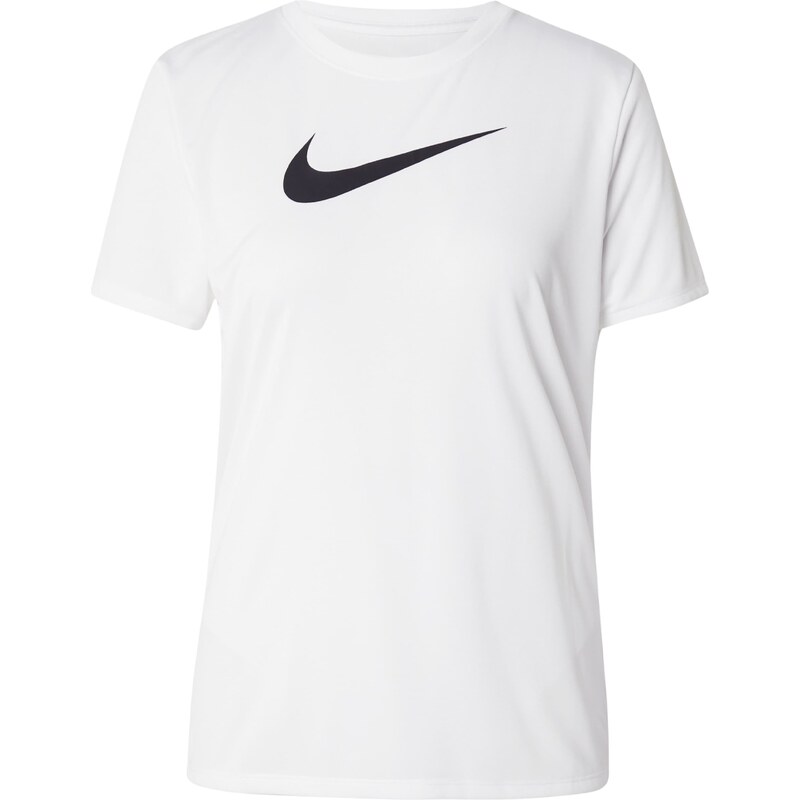 NIKE Funkční tričko černá / bílá