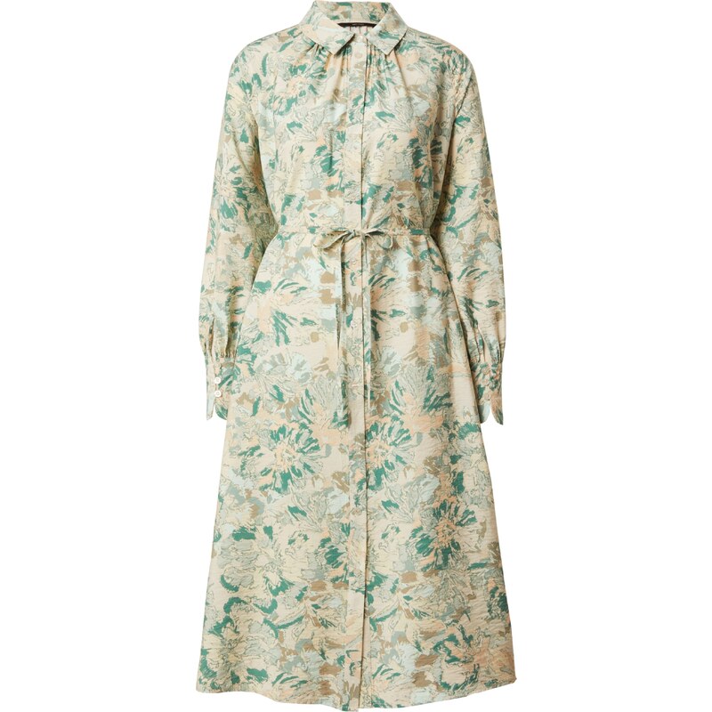 VERO MODA Košilové šaty ELIS ELLA béžová / nažloutlá / pastelová
