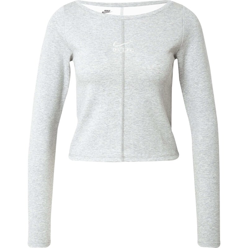 Nike Sportswear Tričko AIR šedý melír / bílá 101012808