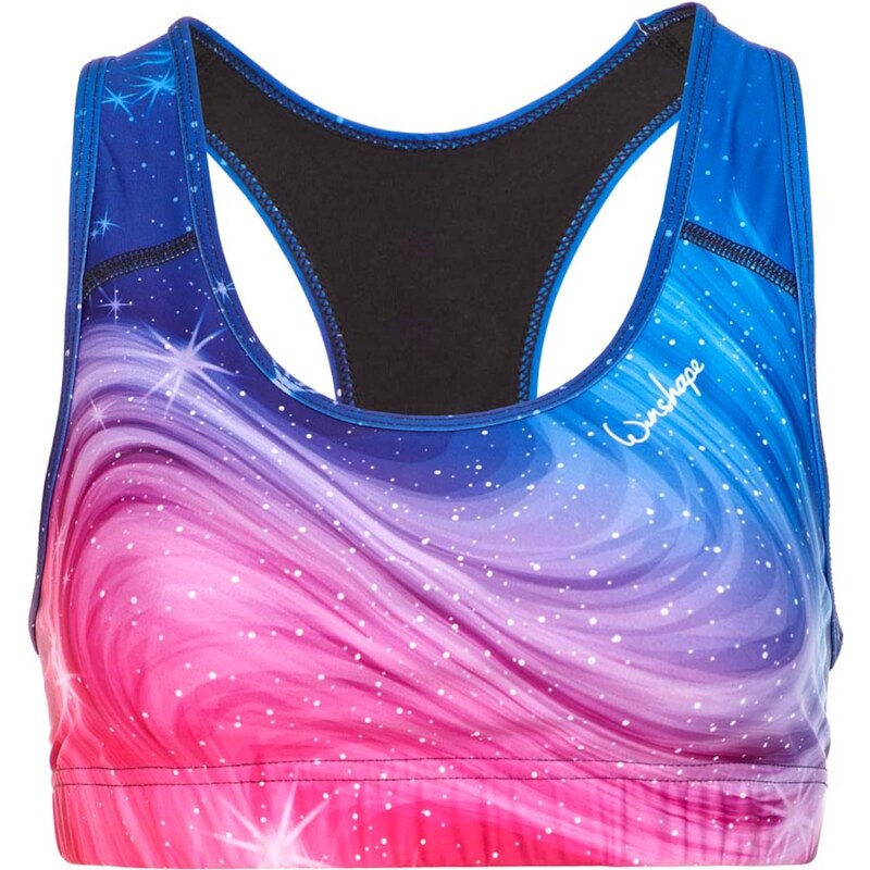 Winshape Sportovní podprsenka SB101 modrá / fialová / pink /