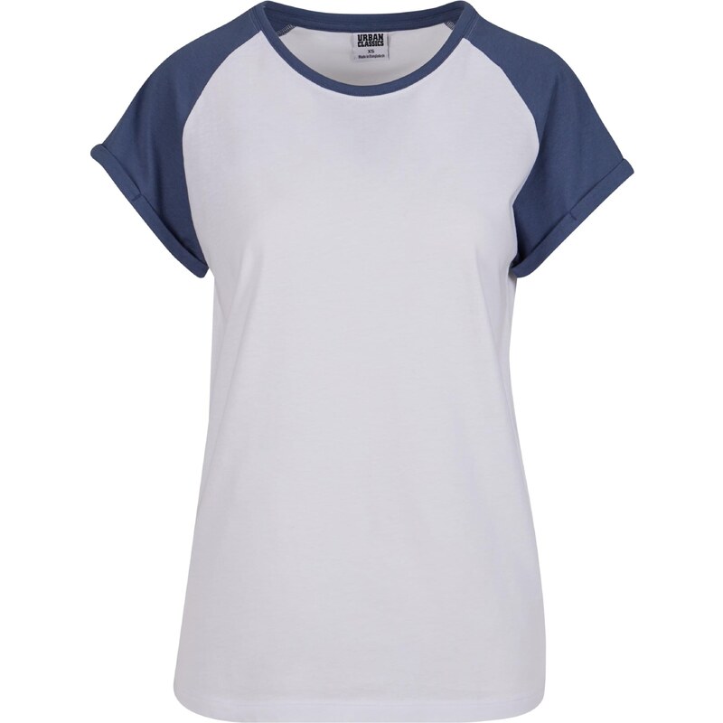 Urban Classics Tričko námořnická modř / bílá 98161224