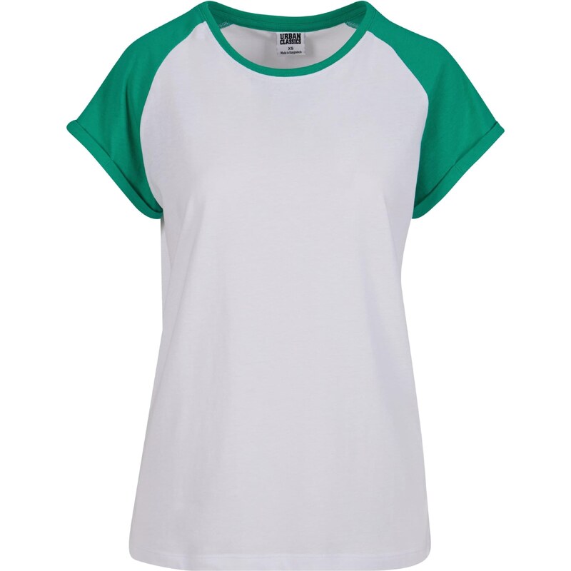 Urban Classics Tričko zelená / offwhite 98161225