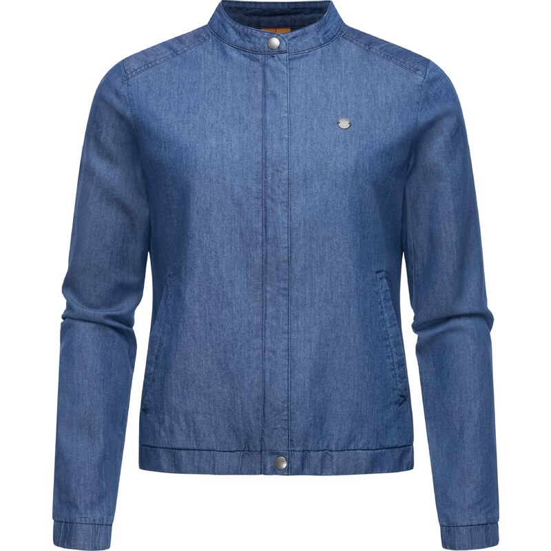 Ragwear Přechodná bunda Malawi modrá džínovina 95037127
