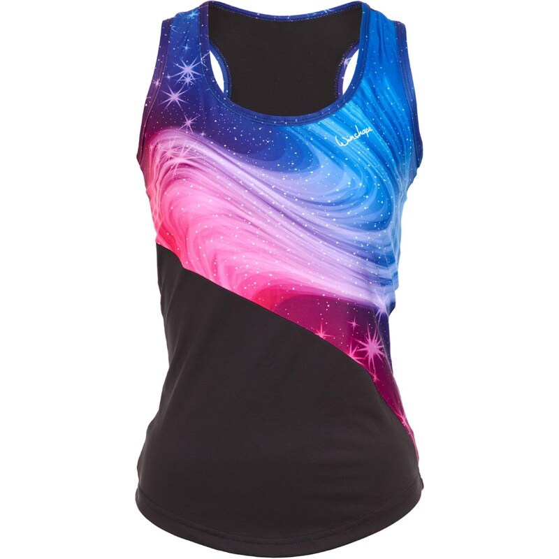 Winshape Sportovní top AET105 světlemodrá / pink / černá