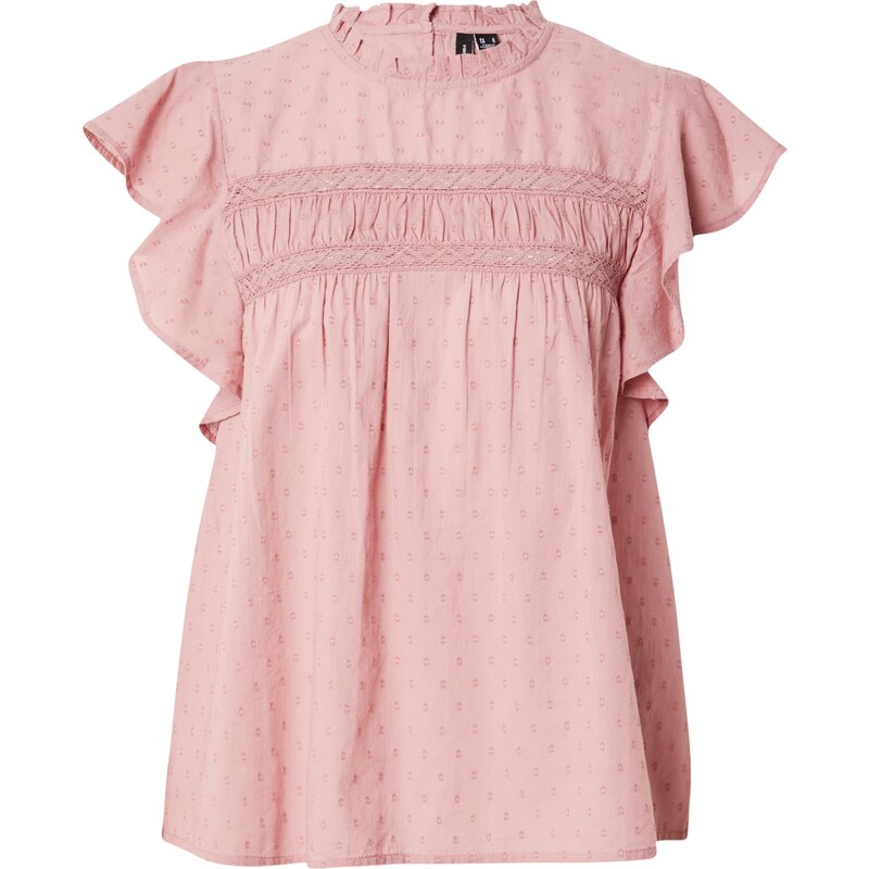 VERO MODA Halenka VMTRINE pitaya / starorůžová