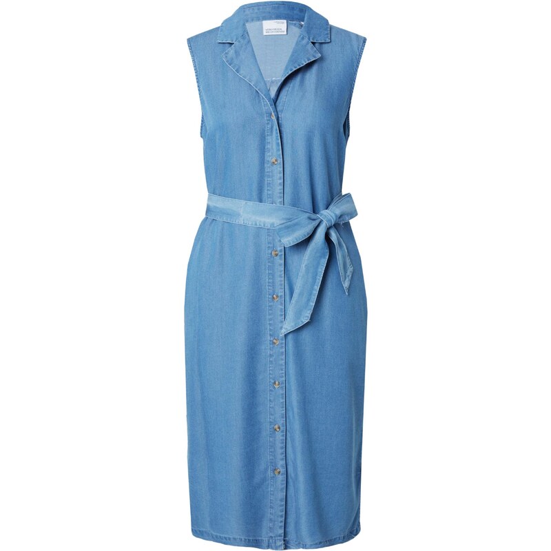 VERO MODA Košilové šaty VMBree modrá džínovina 93787160