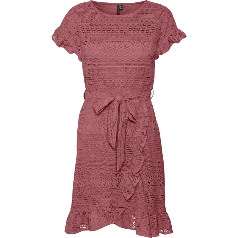 VERO MODA Šaty VMHONEY burgundská červeň 95098975