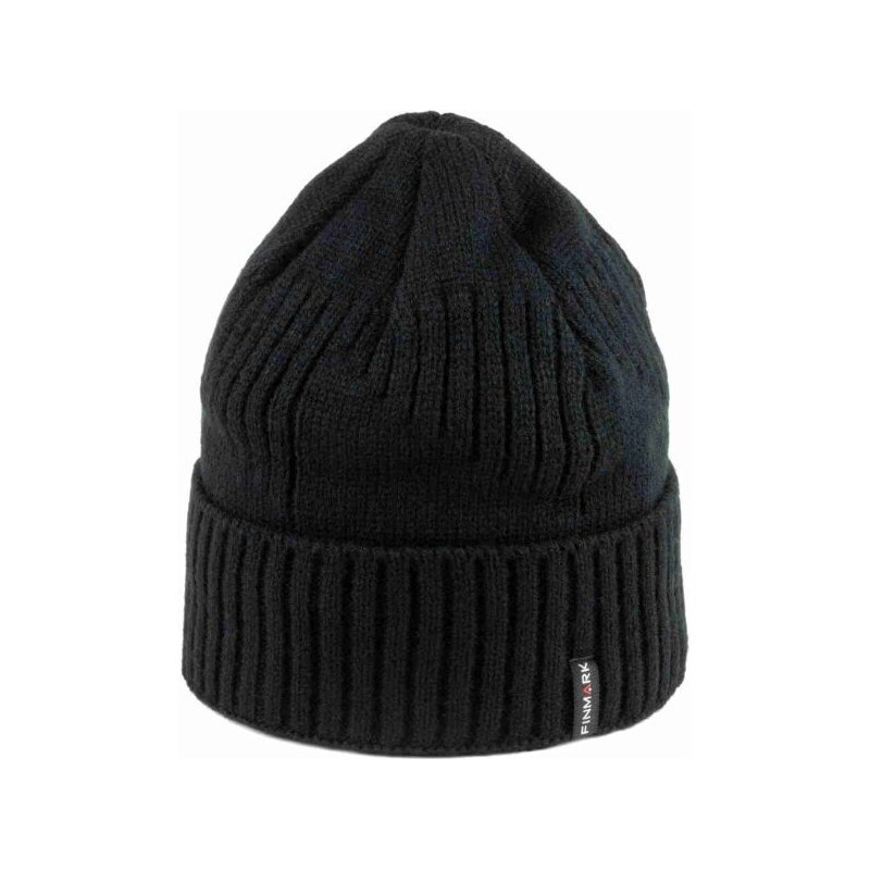 Finmark WINTER HAT Zimní pletená čepice