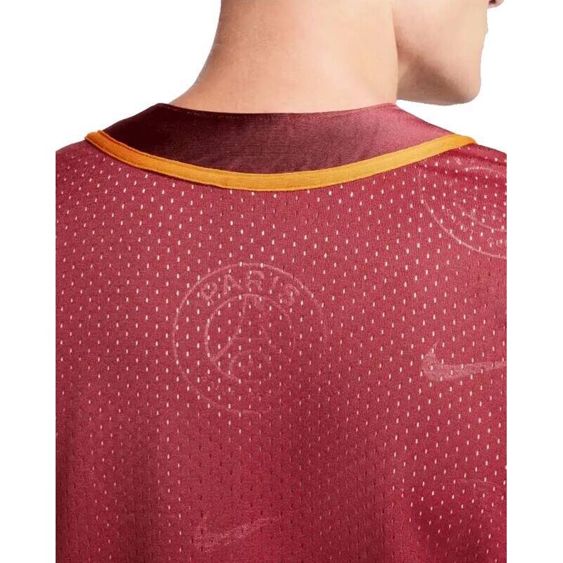 Pánské tričko Nike PSG 23/24 Baseball Graphic Top bordo