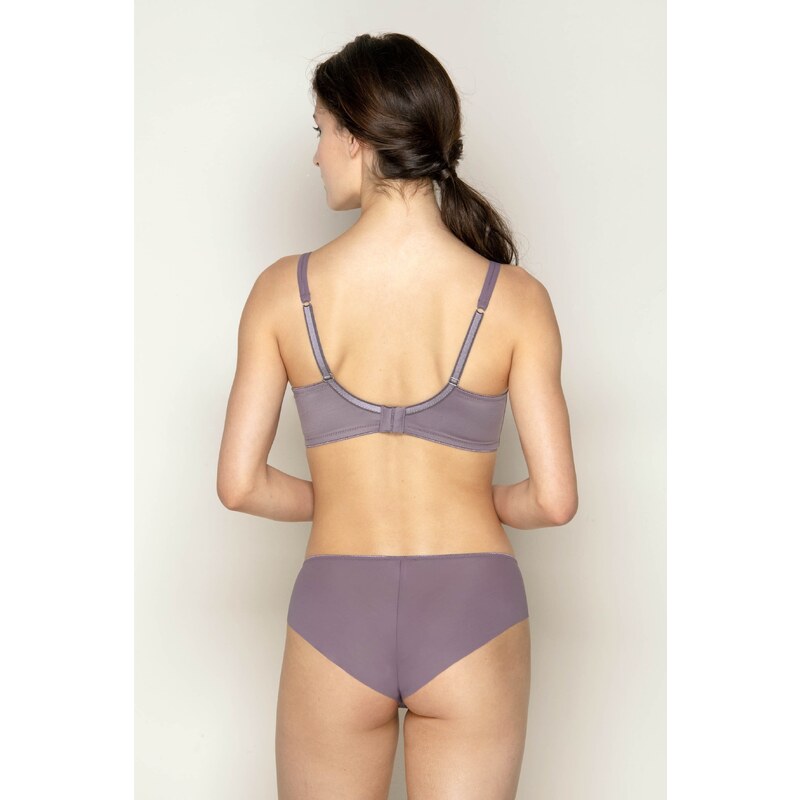 Brazilky s krajkou Mauve Timo 101838