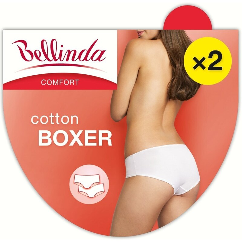 Boxerky dámské Bellinda 2411 (2 kusy v balení)