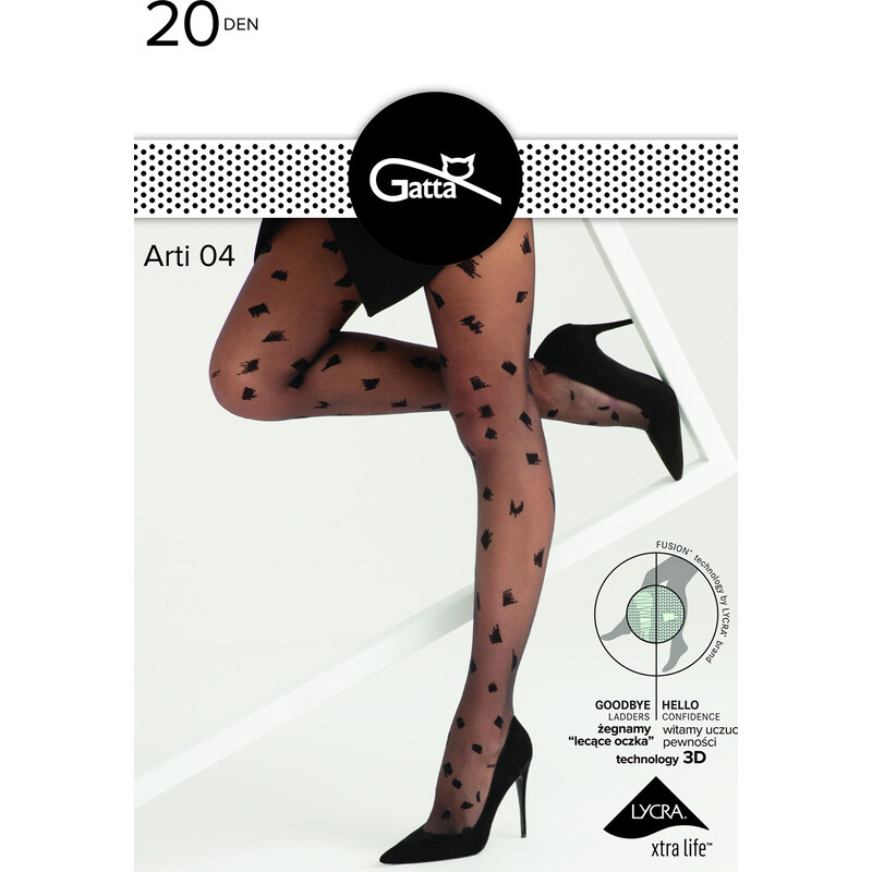 Silonkové punčocháče Gatta Arti 04 20 DEN 93417349