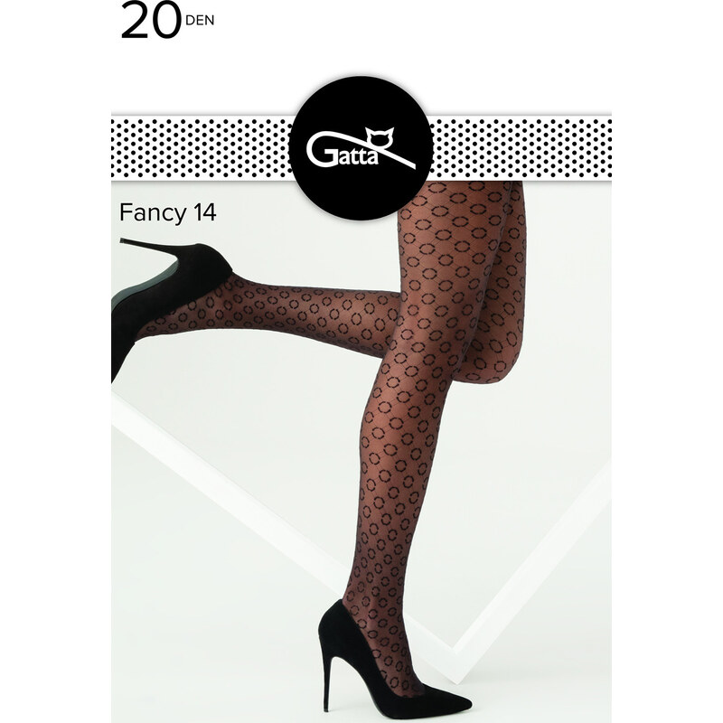 Silonové punčocháče Gatta Fancy 14 20 DEN 93417353