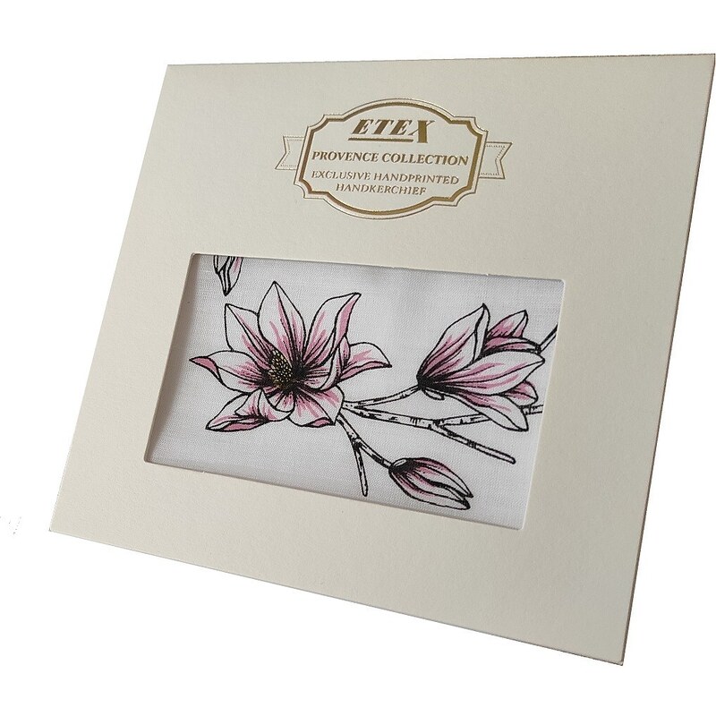 Etex Kapesník L35 dárková krabička Magnolie (1 ks)