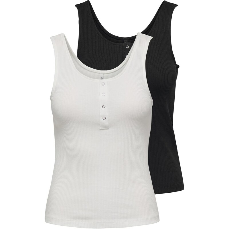 ONLY Top ONLSIMPLE černá / bílá 93434703
