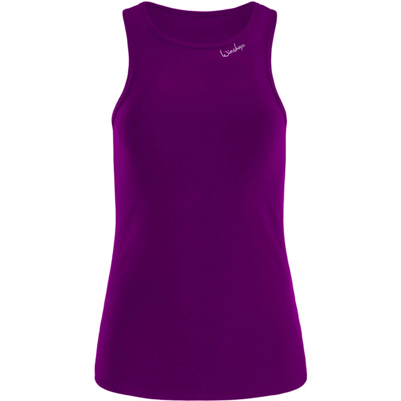Winshape Sportovní top AET134LS tmavě fialová / bílá