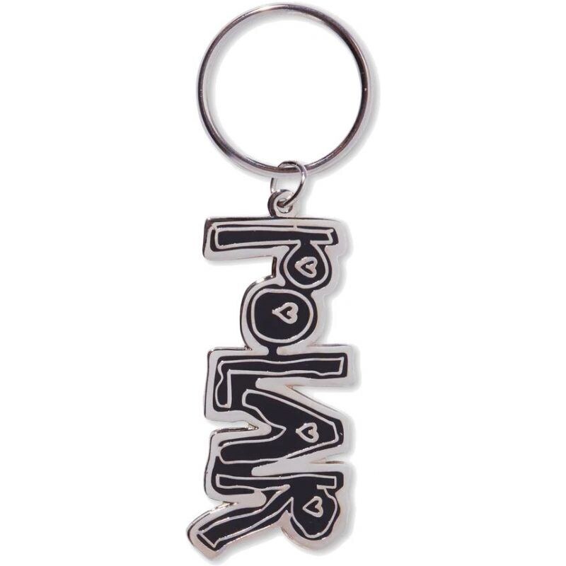 KLÍČENKA POLAR Heart Logo Key Chain - černá 93435790