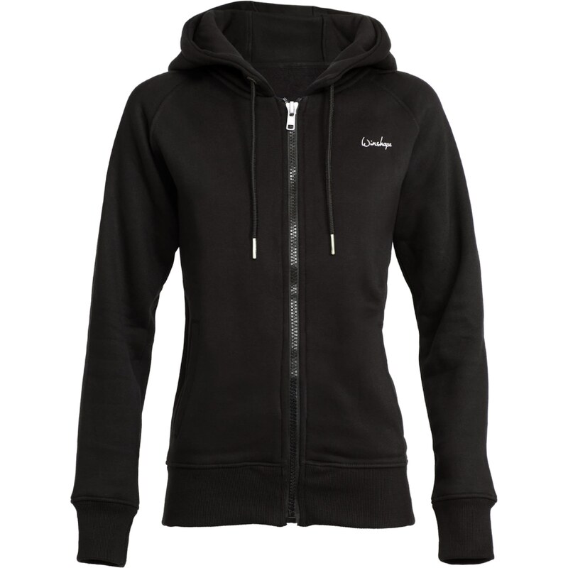 Winshape Sportovní mikina J005 černá / bílá