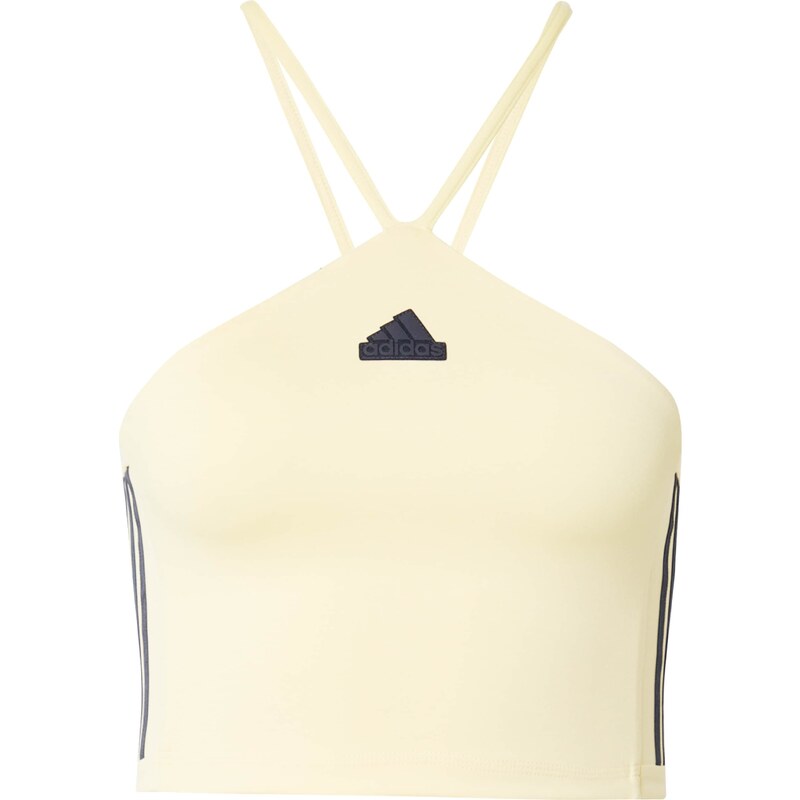 ADIDAS SPORTSWEAR Sportovní top světle žlutá / černá