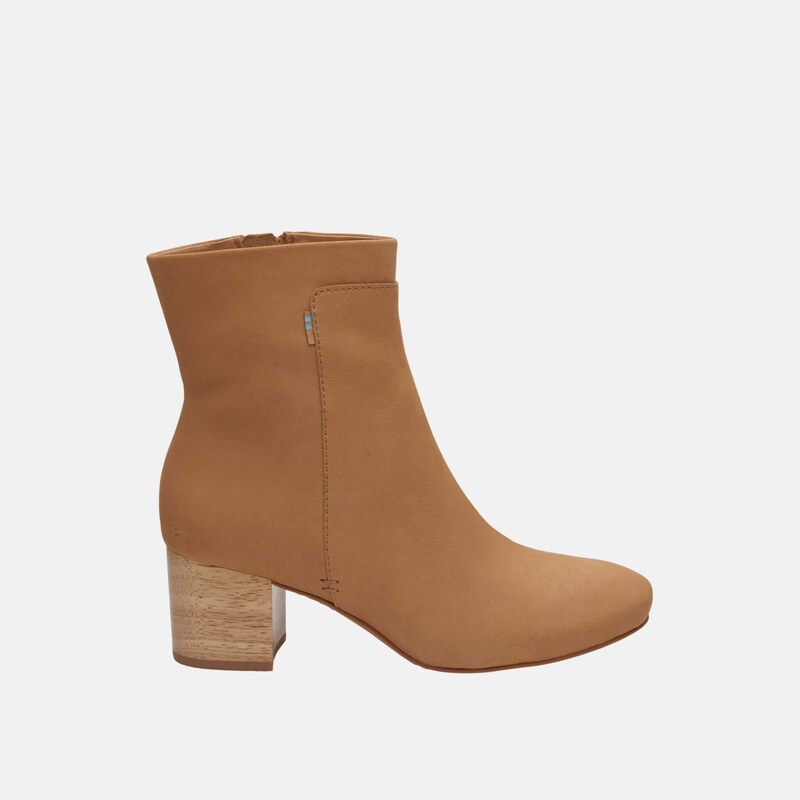 Dámské hnědé kotníkové boty TOMS Evie 105826622