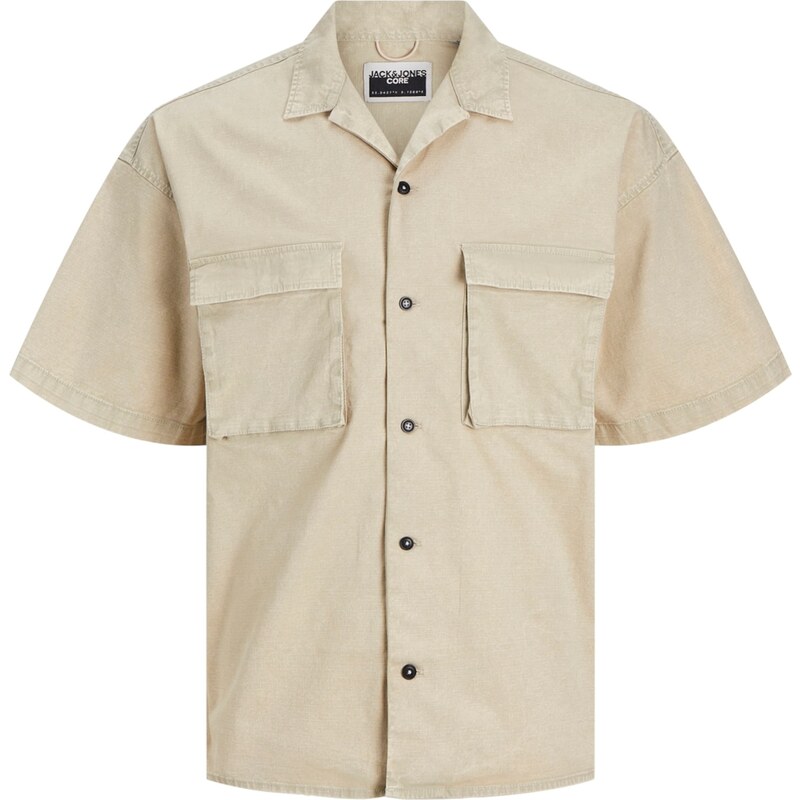 JACK & JONES Košile JCOBENTZON tmavě béžová