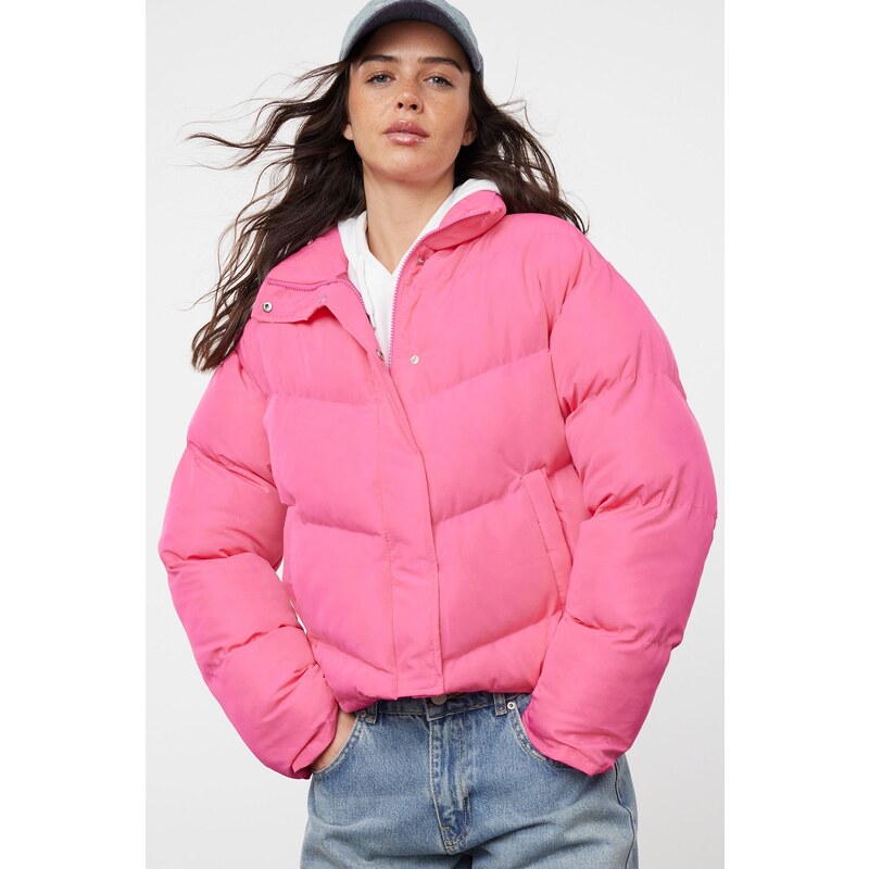 Trendyol Fuchsia Regular Water Repellent Puffer Jacket