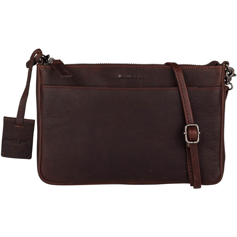 Dámská crossbody kožená kabelka Burkely Linda - hnědá