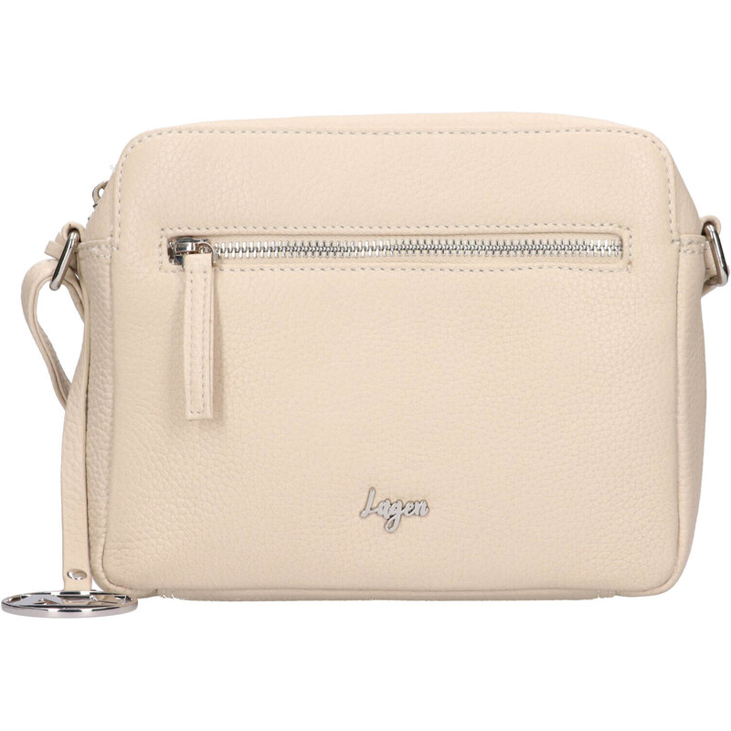 Dámská crossbody kabelka Lagen Katren - béžová 89113380