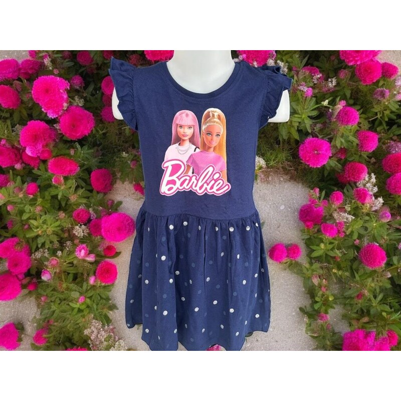 Barbie šaty tmavě modré 93465097