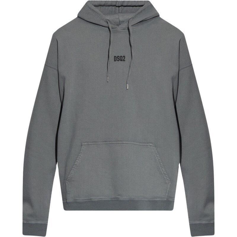 DSQUARED2 Logo Detail Grey mikina