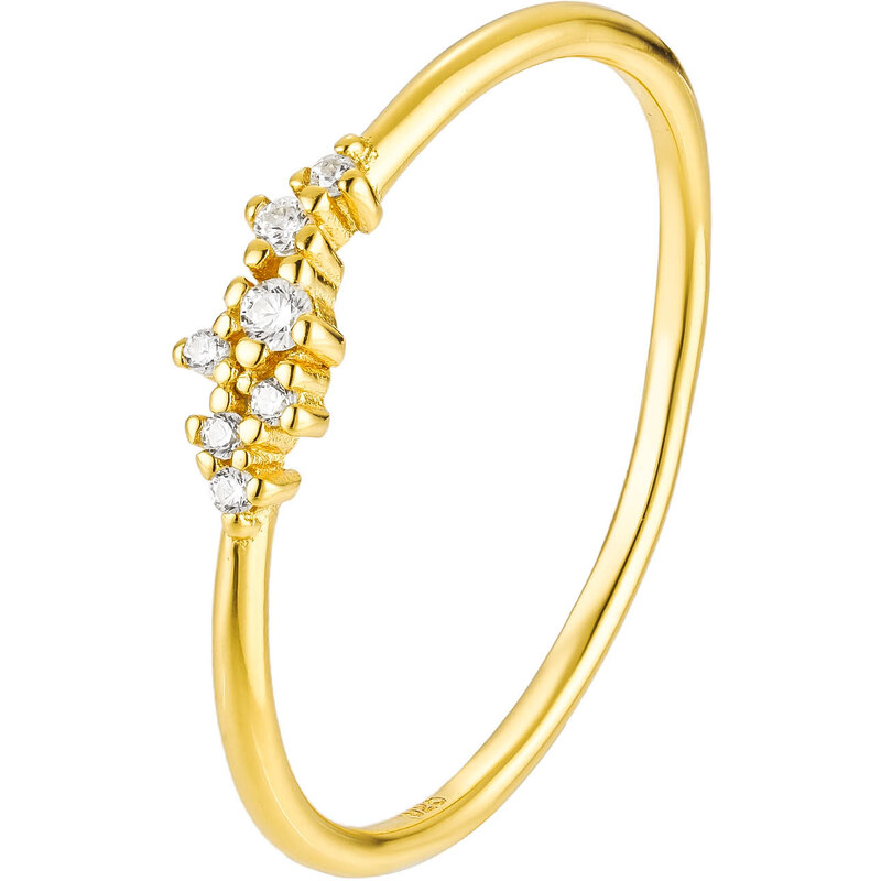 Olivie Stříbrný prsten NĚŽNOST GOLD 8806