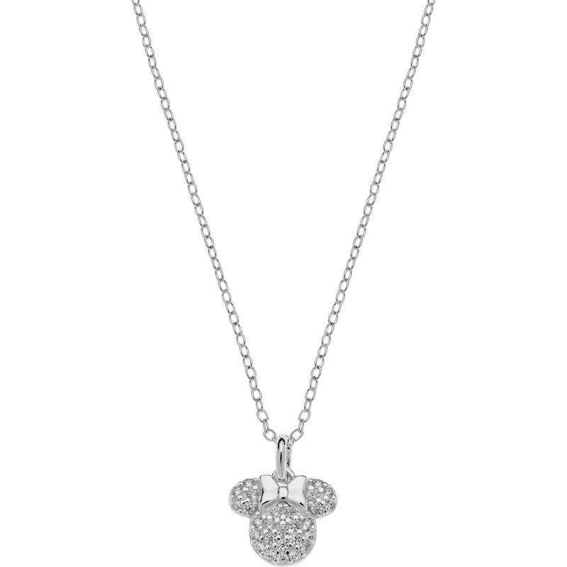 Disney dětský náhrdelník Minnie Mouse stříbrný .CS NS000033SZWL