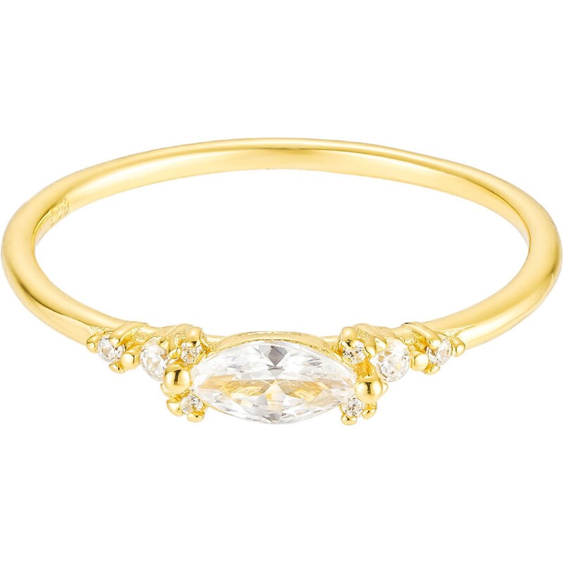 Olivie Stříbrný prsten GOLD 8821