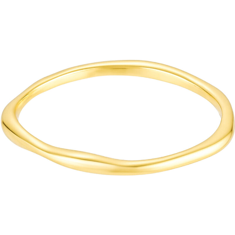 Olivie Stříbrný prsten VLNKA GOLD 8854