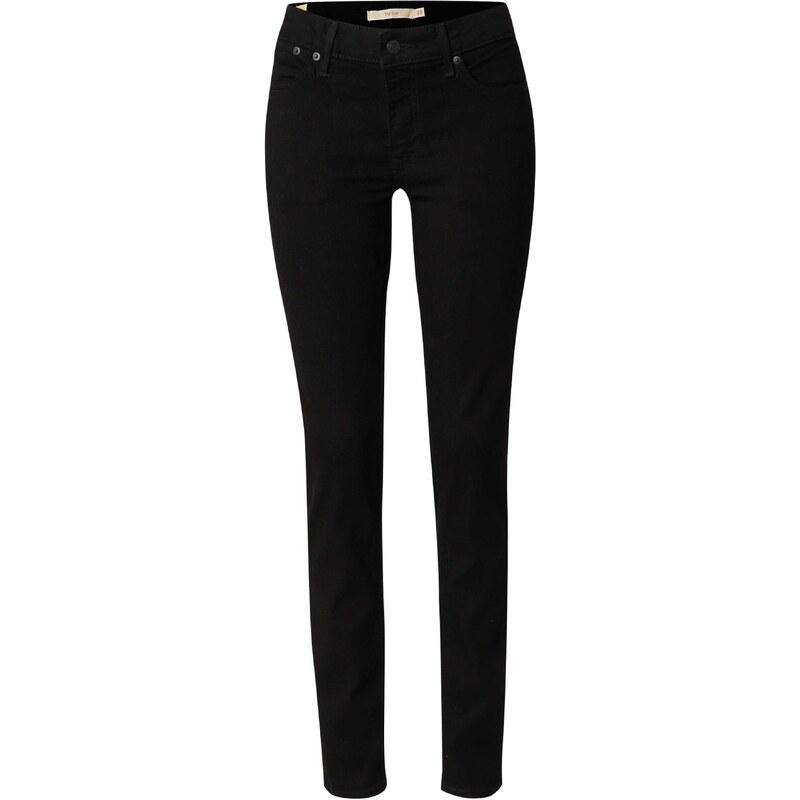 LEVIS  Džíny 712 Slim Welt Pocket černá