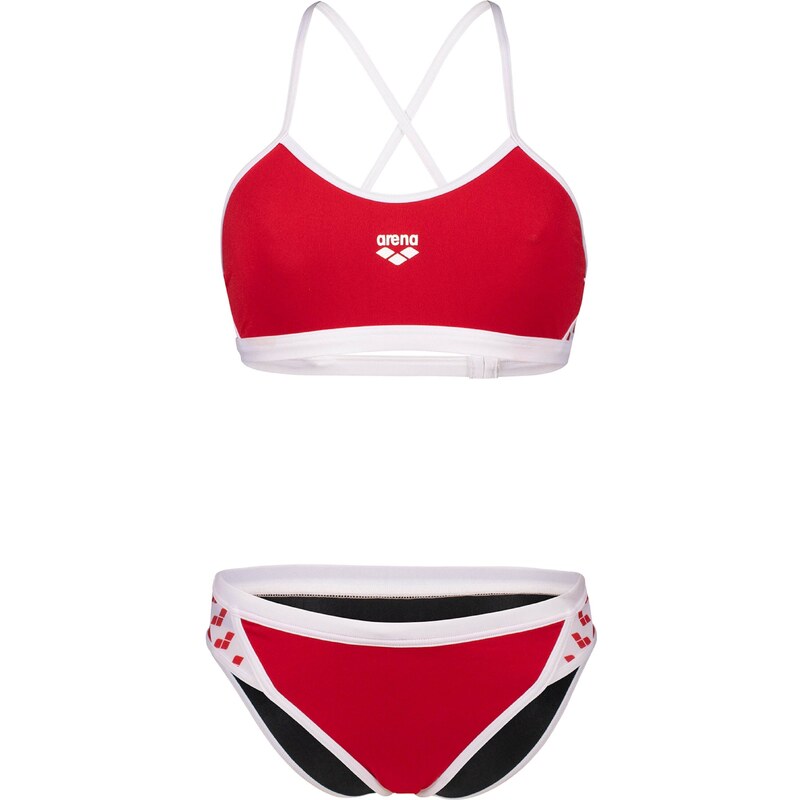 ARENA Bikiny ICONS červená třešeň / bílá 113298111