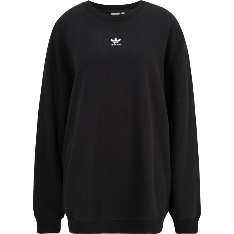 ADIDAS ORIGINALS Mikina Essentials černá / bílá