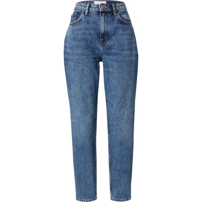 TOPSHOP Džíny modrá džínovina