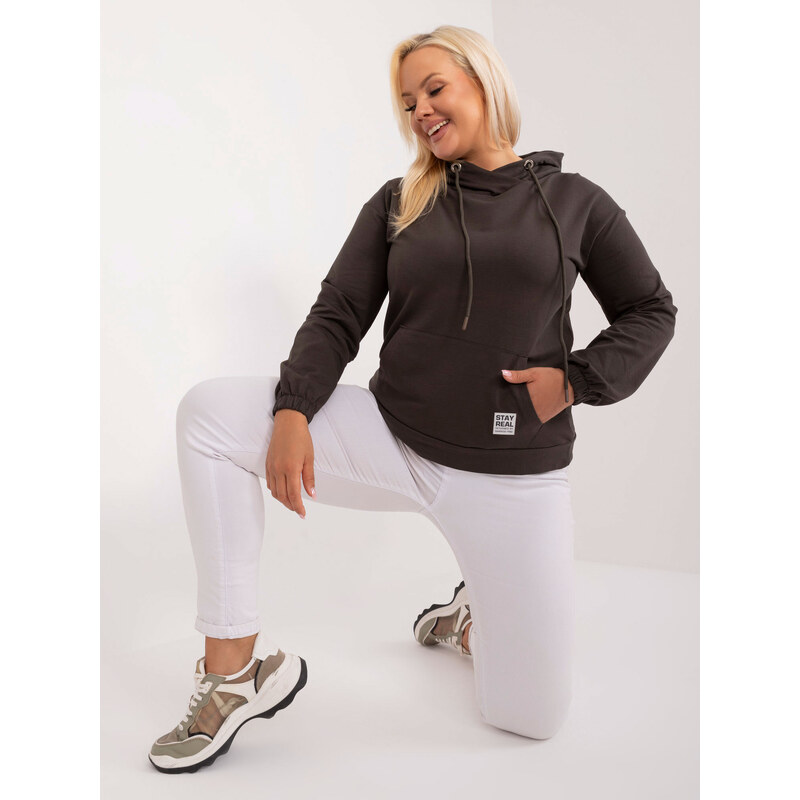 RELEVANCE Sweatshirt-RV-BL-8655-1.13X-dark khaki