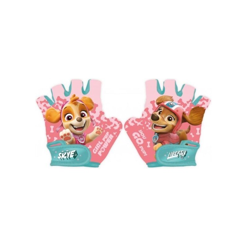 Disney TLAPKOVÁ PATROLA GIRL Dětské rukavice na kolo