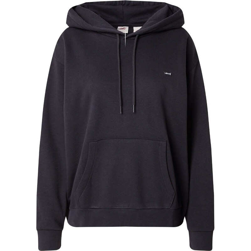 LEVIS Mikina Everyday Hoodie černá / bílá 95836117