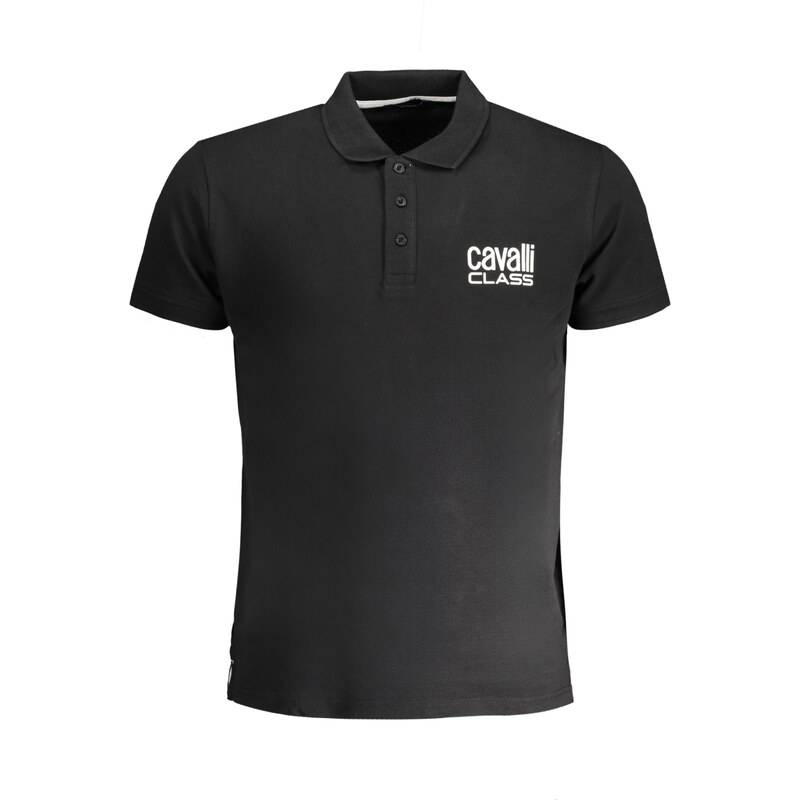 Černé pánské polo triko Cavalli Class