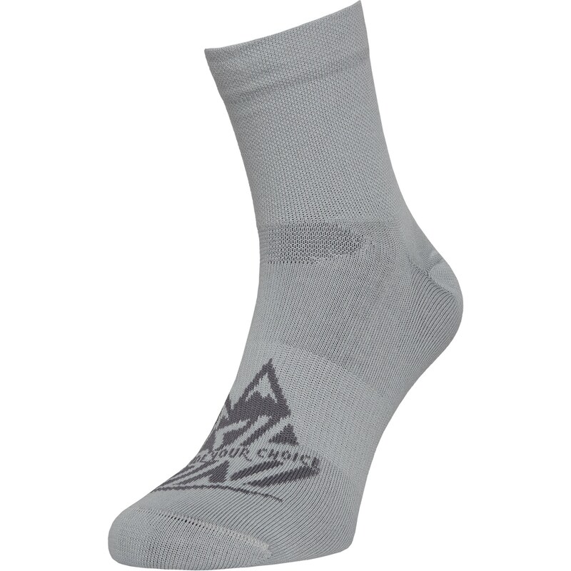 Unisex enduro ponožky Silvini Orino šedá 93648619