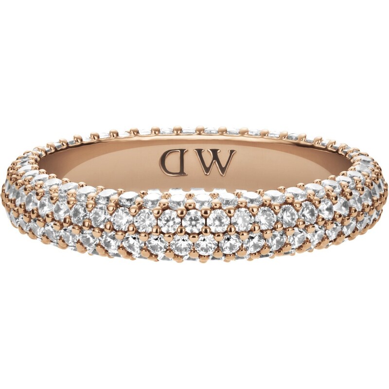 Daniel Wellington dámský prsten ocelový Pavé 93664150