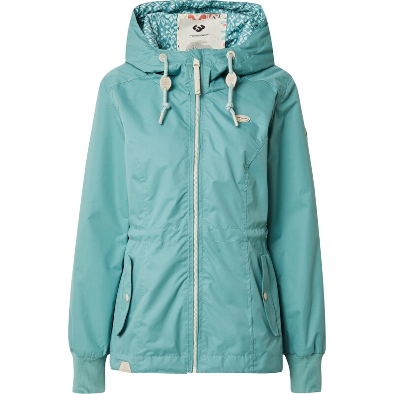 Ragwear Přechodná bunda Dankka aqua modrá